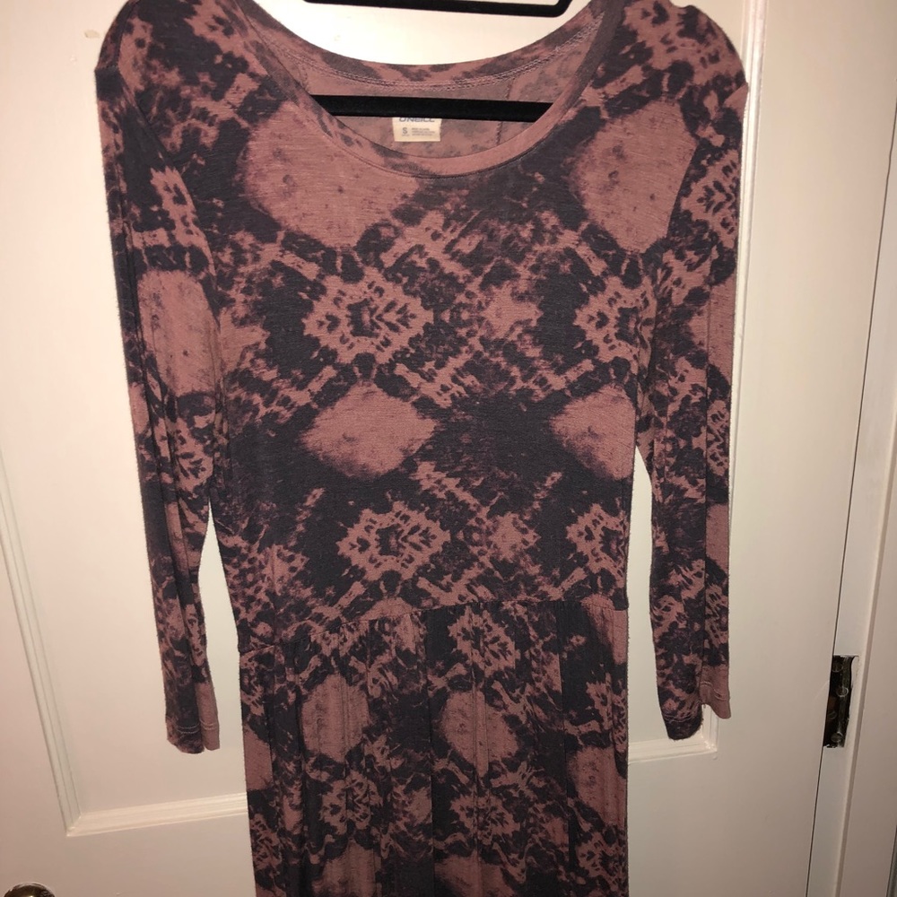 O’Neill Purple and Gray Casual Dress